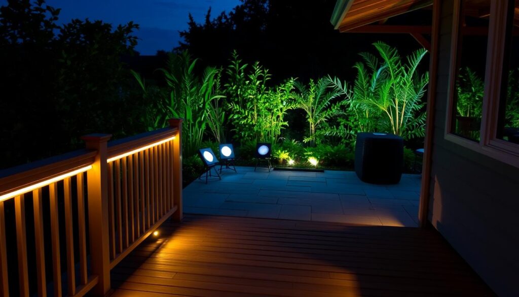 energooszczędne oświetlenie tarasu