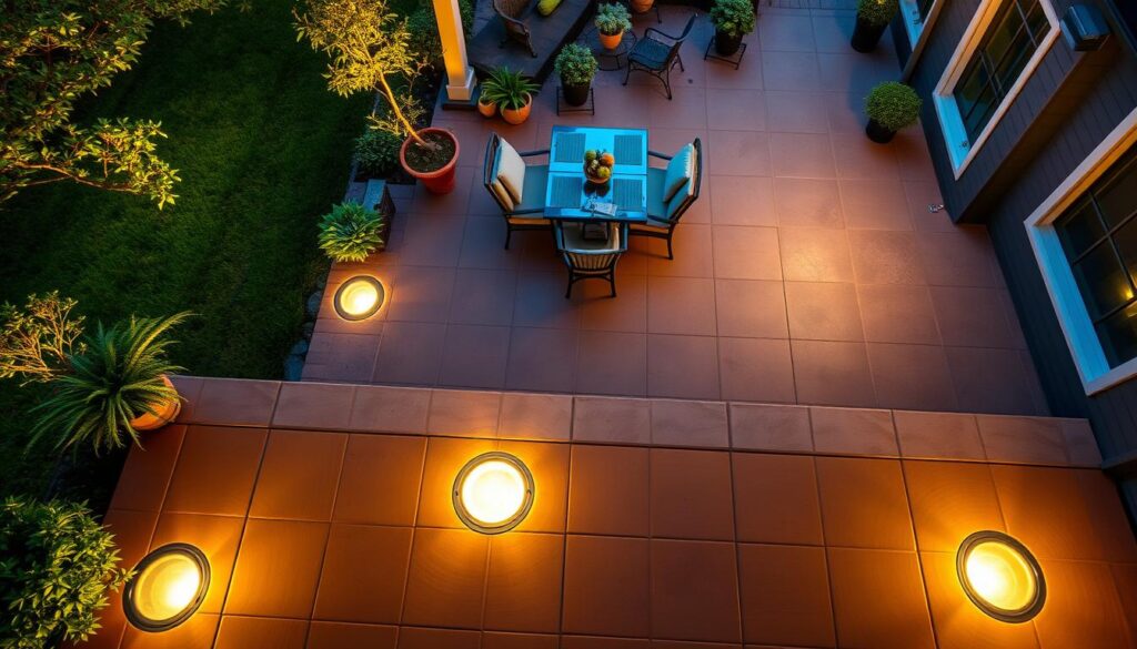 planowanie stref oświetleniowych